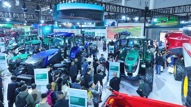 1国际农机展现场